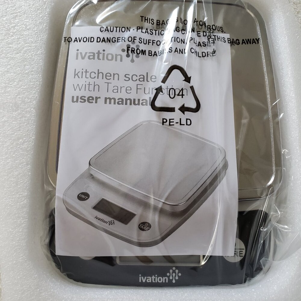 Digital Kitchen Scale - Multifunction, Lightweight 11 Pounds Capacity - Picture 7 of 10